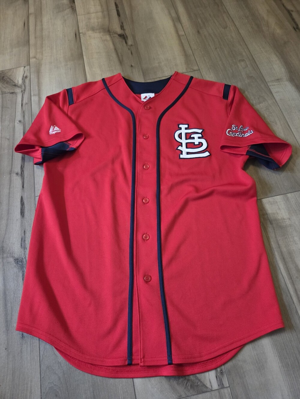 Majestic St. Louis Cardinals Red Baseball Jersey
